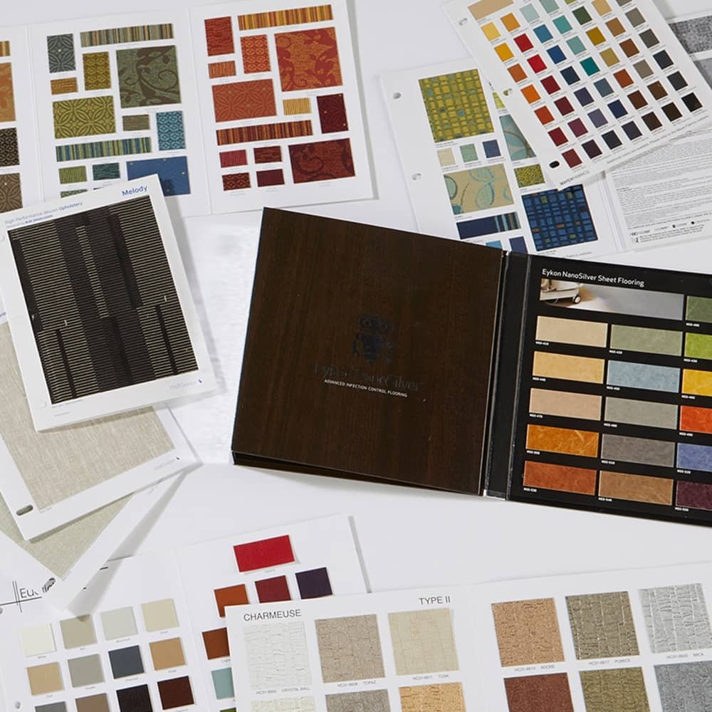 Super titanium cotton color card