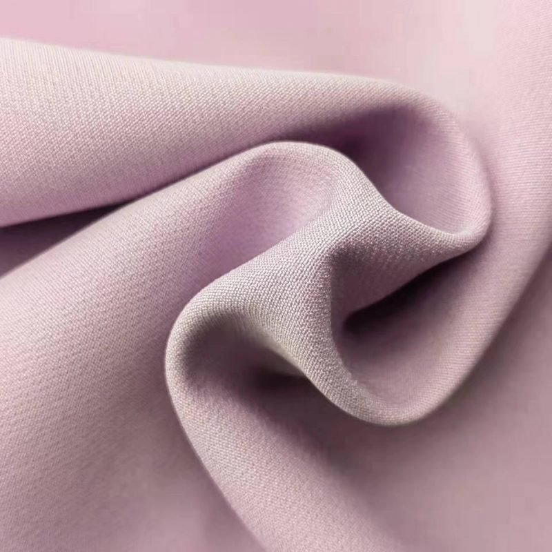 Double layer four-way stretch fabric